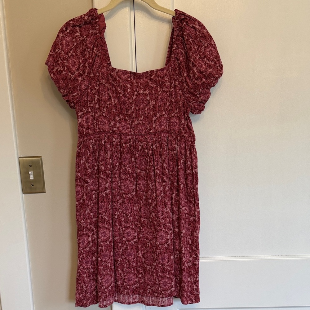 American Eagle Outfitters Floral Pink Dress